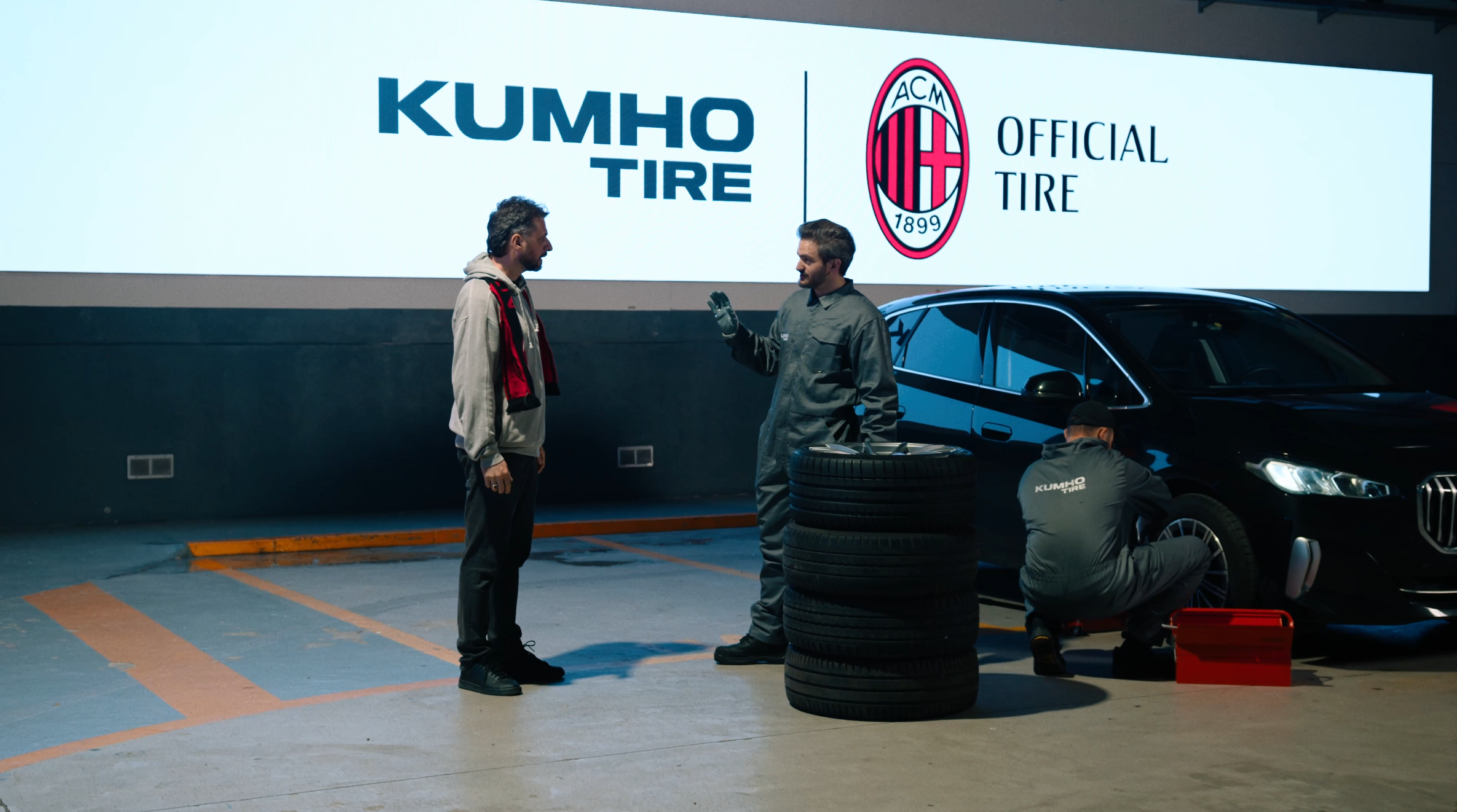 Kumho sorprende i tifosi a San Siro: “Sicurezza garantita e prestazioni al top”