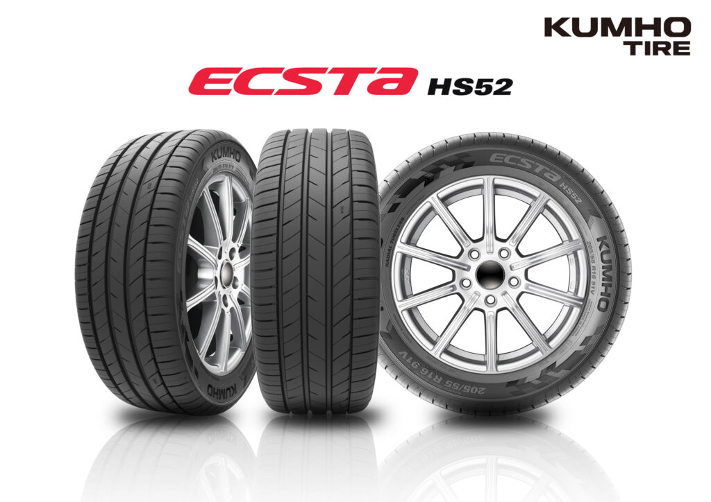 Kumho Ecsta HS52 profilo battistrada